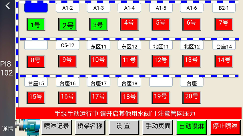 智能噴淋操作臺(tái)